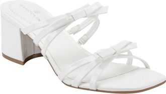 Bandolino Mattien Slide Sandal in White at Nordstrom, Size 7.5