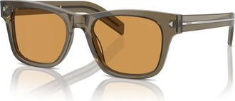 Prada Heren, Accessoires, Grijs, Maat: 54 MM