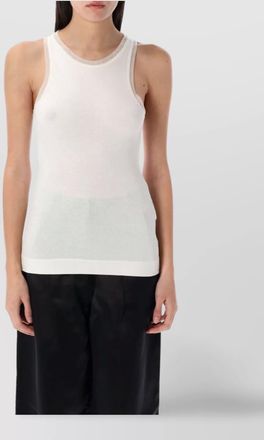 Remain ribbed lightweight tank top