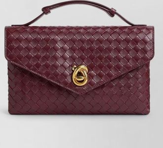 Bottega Veneta knot lock lamb leather shoulder bag