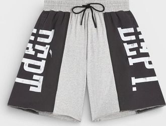 Gallery Dept. Mens Session Shorts Heather Grey Black - Size: 32/30/31