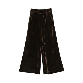 Jcsophie Broeken, Dames, Bruin, 2Xs, Wijde broek