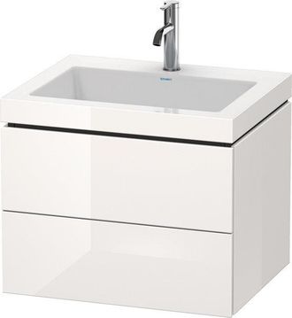 Duravit Duravit - Lavabo Para Muebles L-cube C-bonded Con Base, Colgante