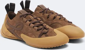Loewe Grip Anagram suede sneakers