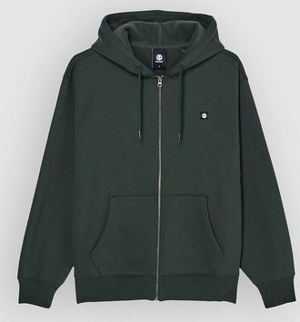 Element Icon Rain Felpa con Zip verde