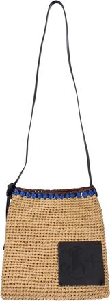 Jil Sander Raffia Crossbody Mens Bags