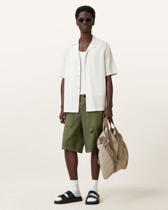 AllSaints Talbot Straight Leg Shorts