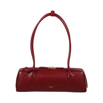 Alaia Shoulder Bags, female, Red, Size: ONE SIZE Le Teckel Medium Bag