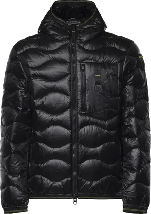 Blauer Wave Jacket - Heren - Jassen - Zwart - Maat: L Zijde