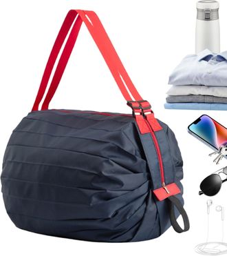 Generic Waterproof Shopping Bag - Lightweight Grocery Carry Bag, Market Tote for Lunch Food Picnic, Packable Tote Bags for Work Office, Reusable Shopper Bags,