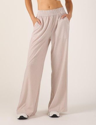 Glyder Sydney Pant in Latte/white Stripe at Nordstrom, Size Small