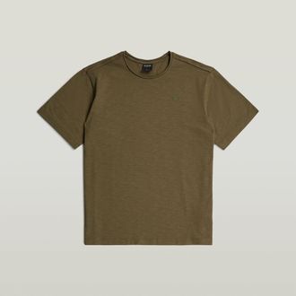 G-Star Essential Raw Neck T-Shirt - Groen - Heren