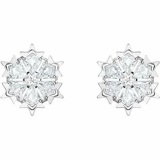 Swarovski Magische Stud Oorbellen - Dames - Accessoires - Grijs - Maat: ONE Size
