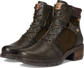 Pikolinos San Sebastia W1T-8979C1 Womens Boots Forest : EU 42 (US Womens 11.5-12) B - Medium, Leather