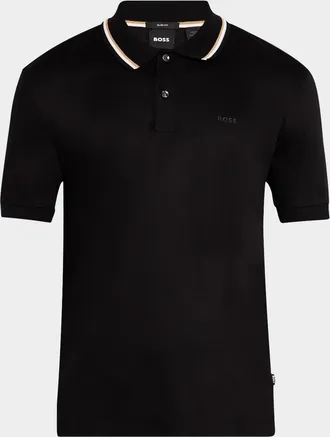 Hugo boss polo sale mens best sale