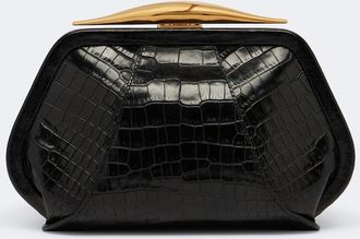 Elie Saab The Tresor Small leather clutch