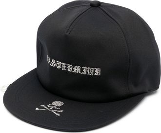 Mastermind Japan Swarovski crystal-embellished cap - men - Swarovski Crystal/Polyester - M - Black
