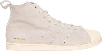 adidas Superstar Hi Suede Sneakers in Goud - Heren - Outdoorschoenen - Wit - 41 EU - Fitness