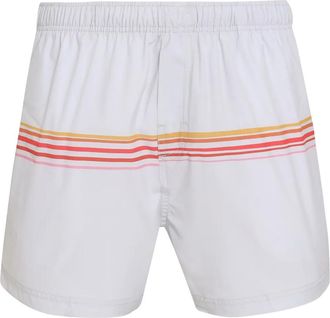Osklen Prismas swim shorts - men - Polyester/Elastane - GG - White