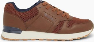 Bench Mens Valence Lace-Up Trainers - Brown - Size: 10 45
