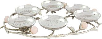 Godinger Hyaline Pink Seder Plate