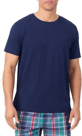 Tommy Bahama Solid Cotton & Modal Crewneck T-Shirt in Navy at Nordstrom, Size Xx-Large