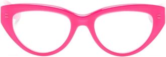 Alexander McQueen Eyewear Bril met cat-eye montuur - Roze