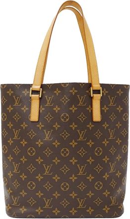 Louis Vuitton Brown Monogram Canvas Tote Bag (Pre-Owned)