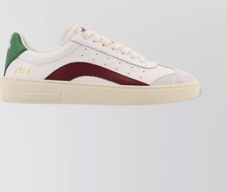 Dsquared2 leather low-top sneakers
