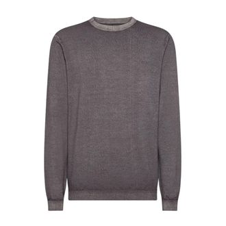 Sun 68 Round-neck Knitwear, male, Gray, 3XL, Jumper Vintage L/S