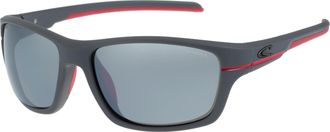 O'Neill Sonnenbrille ONEILL, Herren, schwarzrot, Sonnenbrillen Sonnenbrille, farblich abgesetzte Streifen im B&uuml;gel, Sportbrille