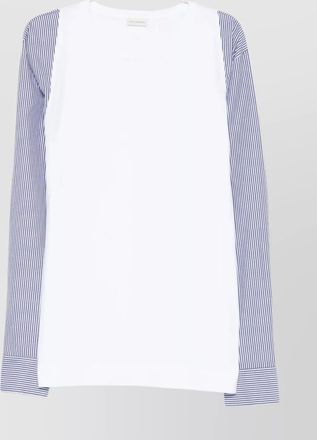 Dries Van Noten heston long sleeve striped t-shirt