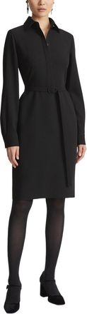 Lafayette 148 New York Collared Wool & Silk-Blend Sheath Dress