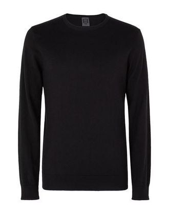 8 by YOOX COTTON-CASHMERE BLEND BASIC CREW-NECK JUMPER