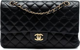 Chanel 2011 Medium Classic Lambskin Double Flap shoulder bag - women - Lambskin - One Size - Black