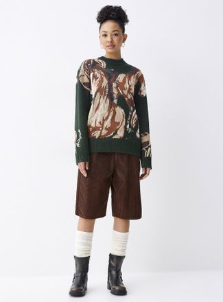 House of Sunny Womens Wild horses sweater