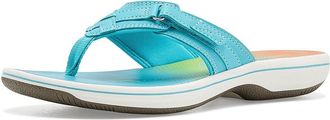 Clarks Breeze Sea Womens Sandals Turquoise Ombre Synthetic : 11 B - Medium