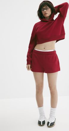 Twik Womens Fleece mini short