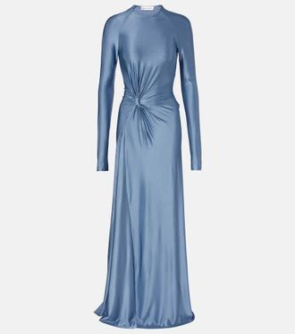 Victoria Beckham Jersey maxi dress