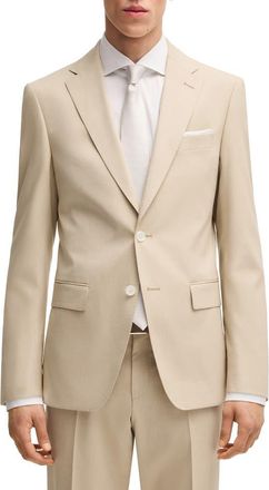 BOSS Huston Sport Coat in Light Beige at Nordstrom, Size 42Regular