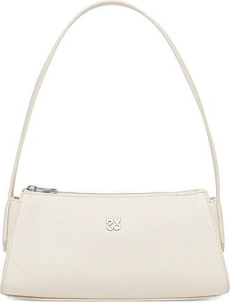 HUGO BOSS Borsa a spalla con zip - Toni neutri