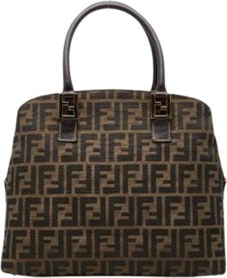 Fendi Pre-owned Handbags, female, Black, Size: ONE SIZE Pre-owned Vintage Handbag