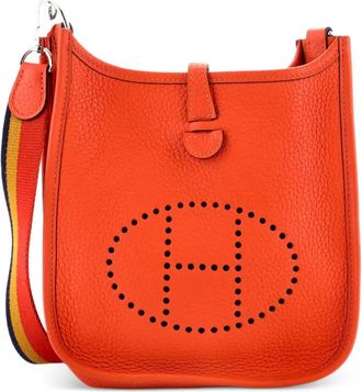 Herm&egrave;s Borsa a tracolla Evelyne Bag Gen III Clemence TPM - Arancione