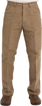 Carabou Mens Trouser Moleskin in 2 Colours Hunting-Walking Sizes 32 to 46 (32W x 34L, Beige)
