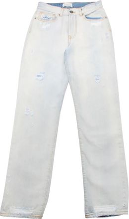 Vicolo Distressed Broeken - Dames - Regular Fit Jeans - Blauw - XS - Denim - Jeans