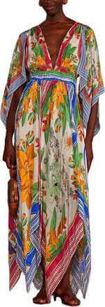 Farm Rio Farm Rio Off-White Tropical Destination Shirt