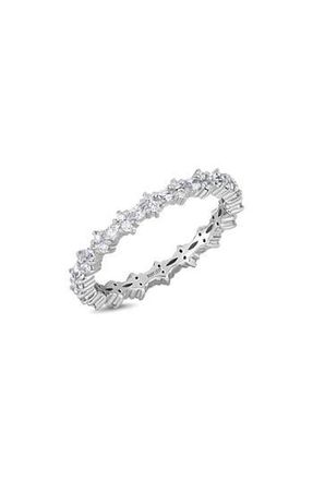Bony Levy Florentine Diamond Eternity Ring in 18K White Gold at Nordstrom Rack, Size 6.5