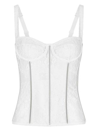 Dolce & Gabbana Body met kant - Wit
