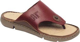 Lobo Solo Womens 1881 Sandal In Red