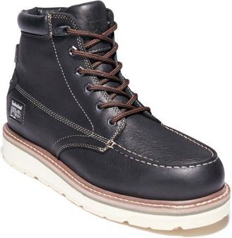 Timberland Gridworks 6 Waterproof Work Boot in Black at Nordstrom, Size 11.5
